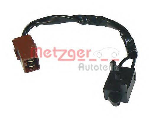 METZGER 0911104 Выключатель фонаря сигнала торможения; Выключатель, привод сцепления (Tempomat); Выключатель, привод сцепления (управление двигателем)