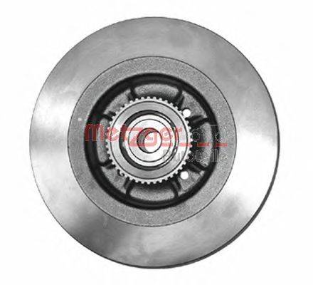 Тормозной диск METZGER 6110045