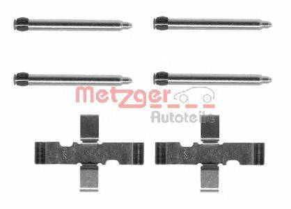 METZGER 1091101 Комплектующие, колодки дискового тормоза