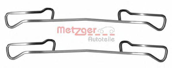 METZGER 1091150 Комплектуючі, колодки дискового гальма