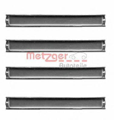 Комплектуючі, колодки дискового гальма METZGER 109-1228