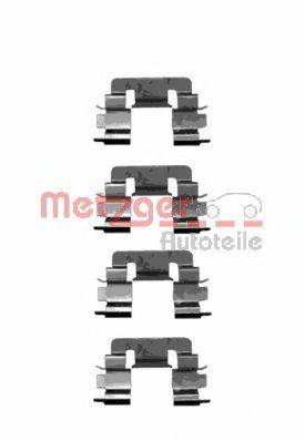 METZGER 1091229 Комплектующие, колодки дискового тормоза