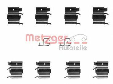 METZGER 1091244 Комплектующие, колодки дискового тормоза