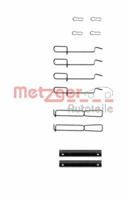 Комплектуючі, колодки дискового гальма METZGER 109-1265