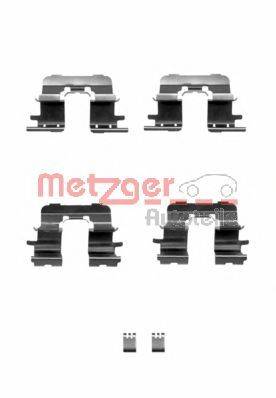 METZGER 1091290 Комплектуючі, колодки дискового гальма