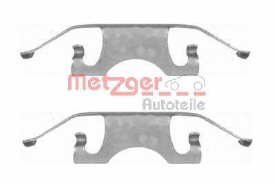 METZGER 1091640 Комплектуючі, колодки дискового гальма