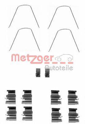 METZGER 1091651 Комплектующие, колодки дискового тормоза
