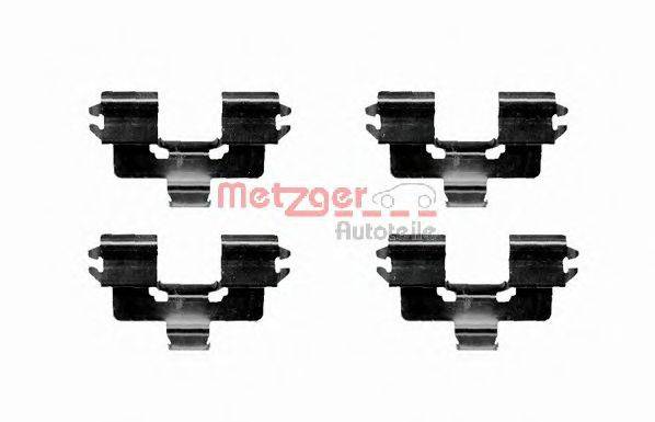 METZGER 1091666 Комплектующие, колодки дискового тормоза