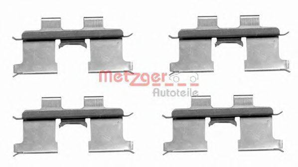 METZGER 1091667 Комплектующие, колодки дискового тормоза