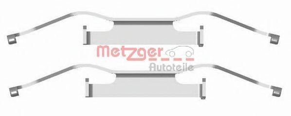 METZGER 1091680 Комплектующие, колодки дискового тормоза