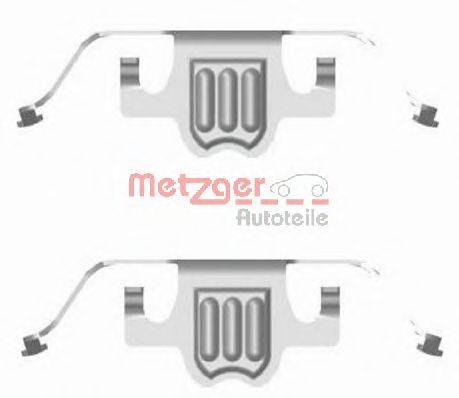 METZGER 1091695 Комплектующие, колодки дискового тормоза