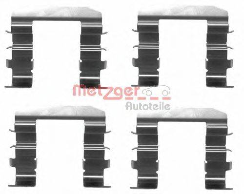 METZGER 1091708 Комплектующие, колодки дискового тормоза