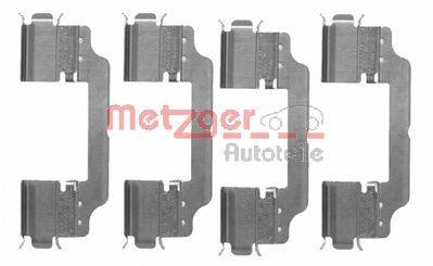 METZGER 1091716 Комплектующие, колодки дискового тормоза