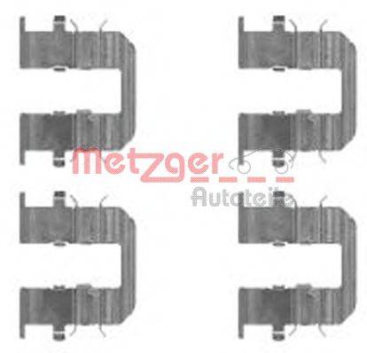 METZGER 1091746 Комплектующие, колодки дискового тормоза