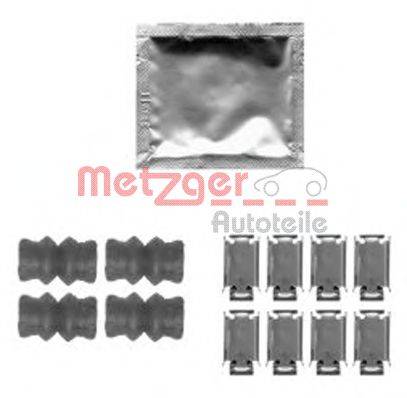 Комплектуючі, колодки дискового гальма METZGER 109-1788