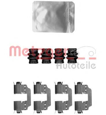 METZGER 1091881 Комплектующие, колодки дискового тормоза