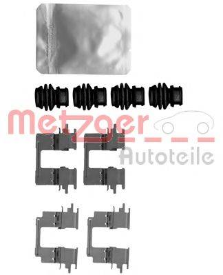 METZGER 1091896 Комплектующие, колодки дискового тормоза