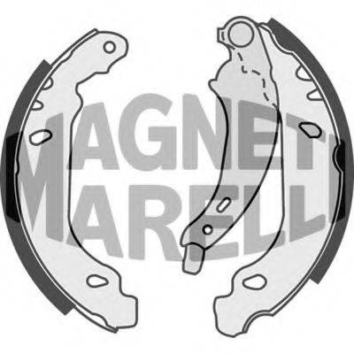 Тормозные колодки MAGNETI MARELLI 360219192189